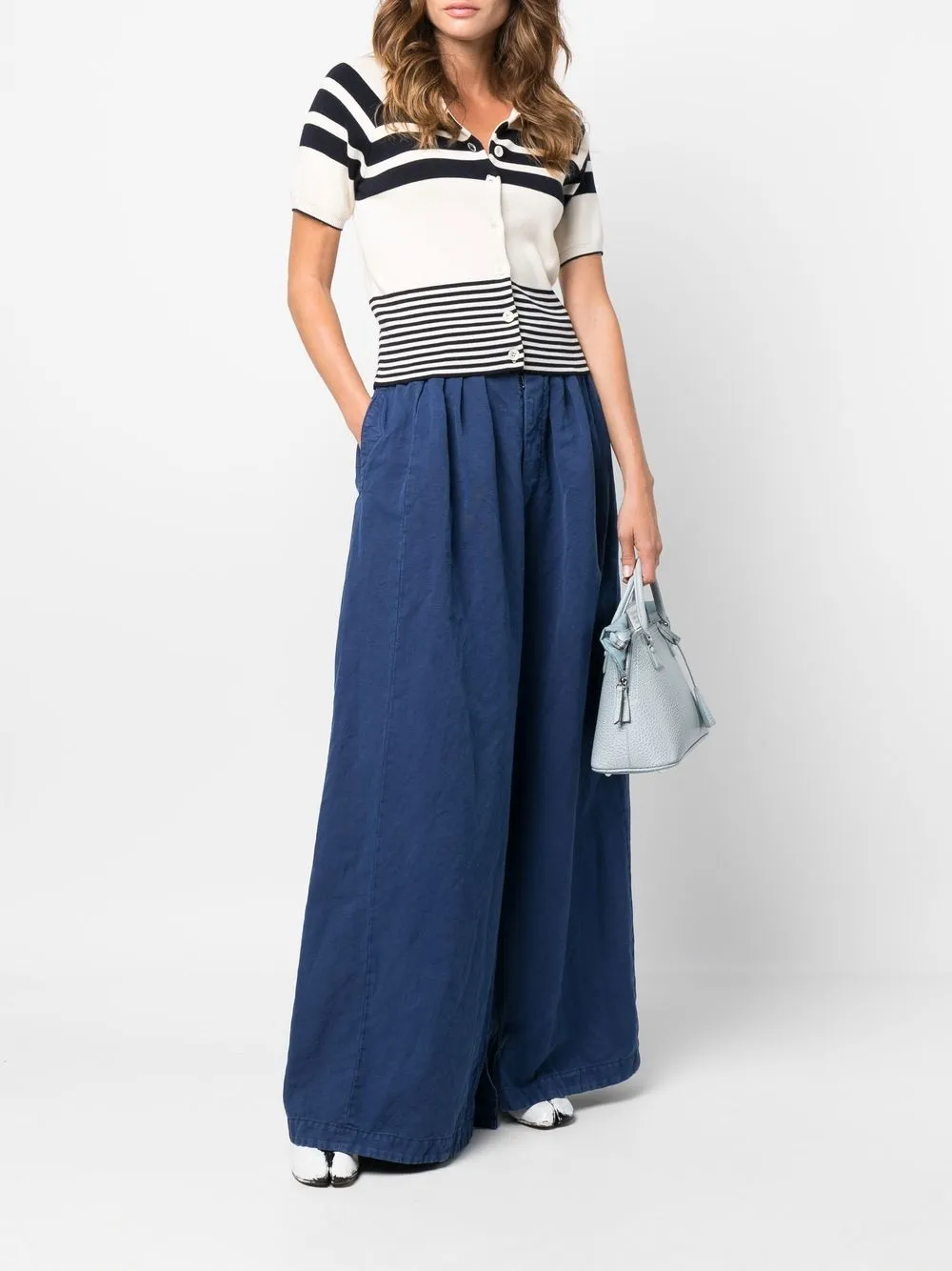 Homme Maison Margiela Pantalon En Coton à Coupe Ample 3 Homme Maison Margiela Pantalon En Coton à Coupe Ample – Image 3