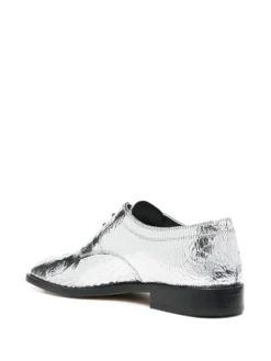 Homme Maison Margiela Derbies Métallisées Tabi à Lacets -Épure Mode Promos Boutique 18438702 40639237 1000