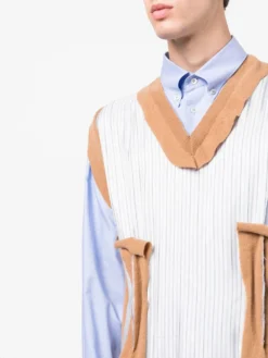 Homme Maison Margiela Chemise à Design Superposé -Épure Mode Promos Boutique 18584114 41184313 1000