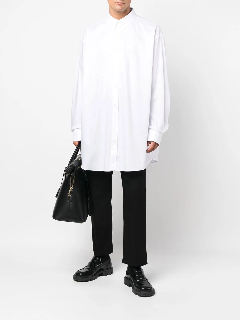 Homme Maison Margiela Chemise Oversize à Manches Longues 2 Homme Maison Margiela Chemise Oversize à Manches Longues – Image 2