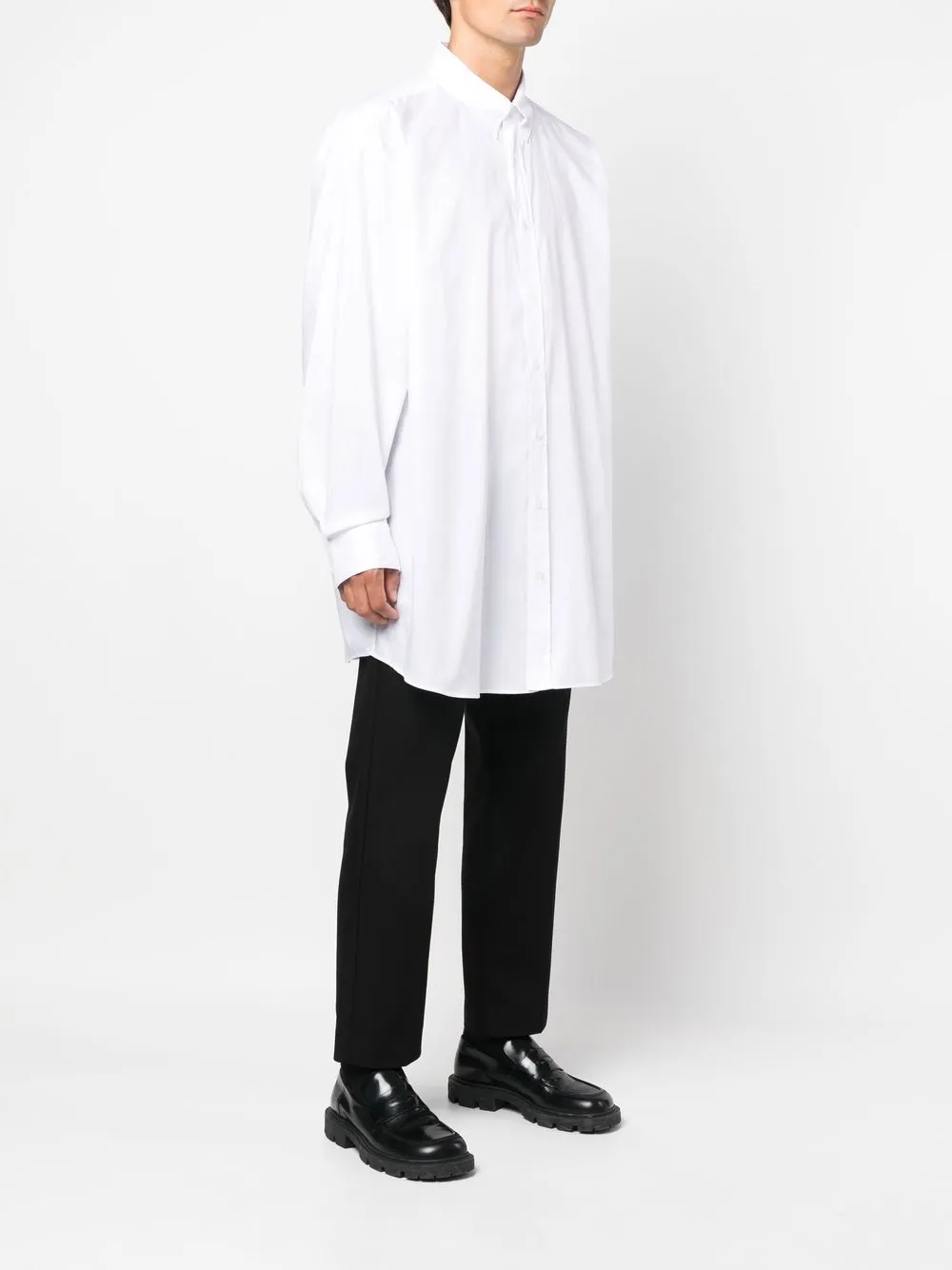Homme Maison Margiela Chemise Oversize à Manches Longues 4 Homme Maison Margiela Chemise Oversize à Manches Longues – Image 4