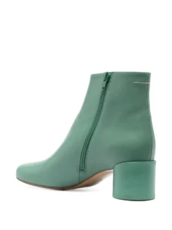 Femme MM6 Maison Margiela Bottines à Bout Carré 45 Mm -Épure Mode Promos Boutique 18641325 43560167 1000