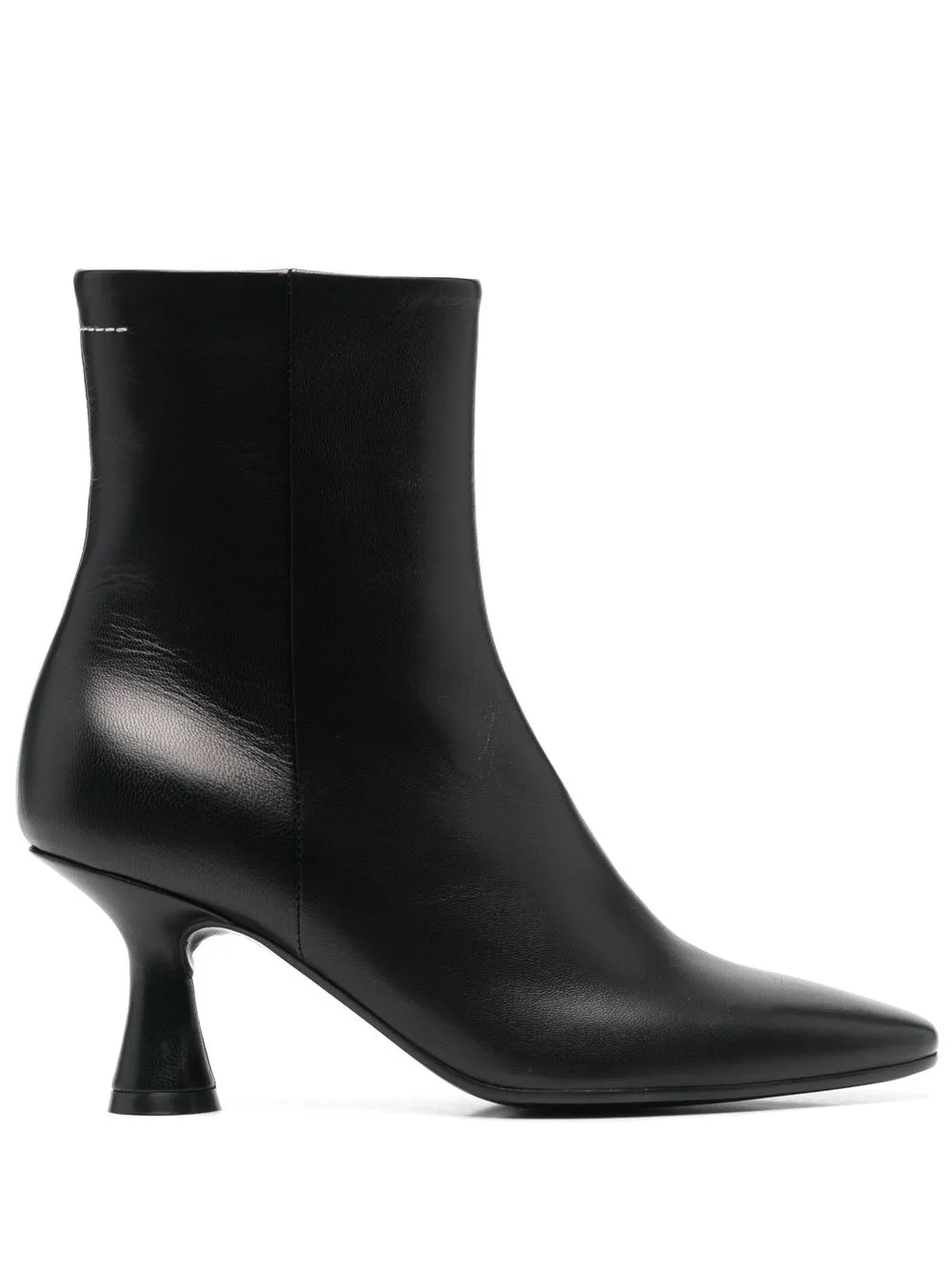 Femme MM6 Maison Margiela Bottines à Coutures Contrastantes 80 Mm 1 Femme MM6 Maison Margiela Bottines à Coutures Contrastantes 80 Mm