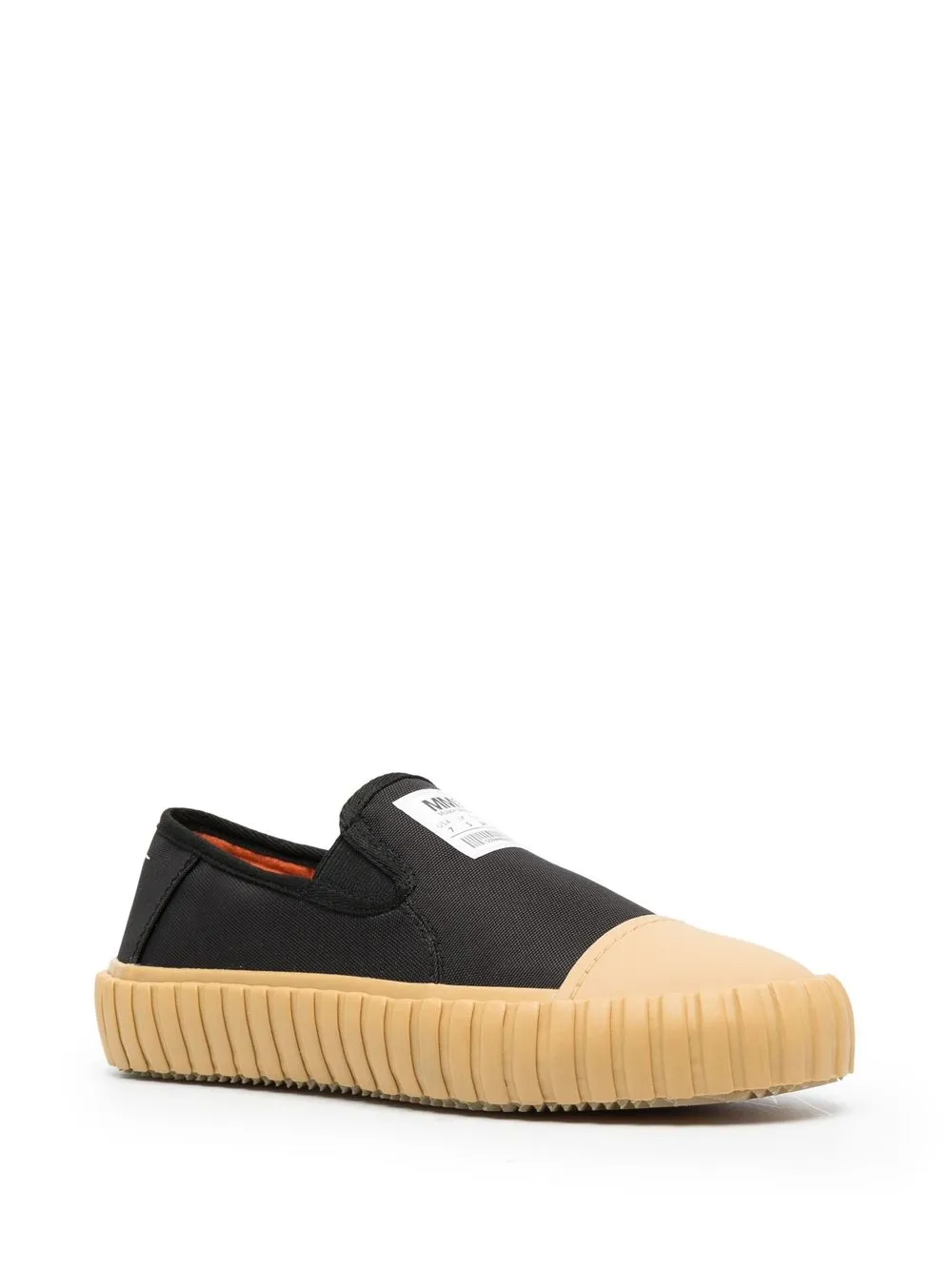 Femme MM6 Maison Margiela Baskets à Bout Contrastant 2 Femme MM6 Maison Margiela Baskets à Bout Contrastant – Image 2