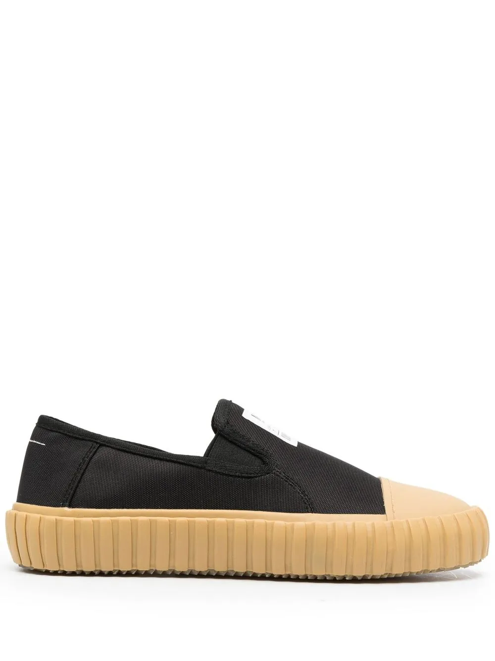 Femme MM6 Maison Margiela Baskets à Bout Contrastant 1 Femme MM6 Maison Margiela Baskets à Bout Contrastant