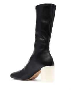 Femme MM6 Maison Margiela Bottes à Talon épais 80 Mm -Épure Mode Promos Boutique 18823064 40771197 1000