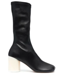 Femme MM6 Maison Margiela Bottes à Talon épais 80 Mm