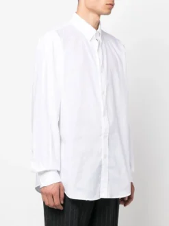 Homme Maison Margiela Chemise En Coton à Manches Longues -Épure Mode Promos Boutique 18823065 40945665 1000