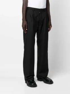Homme Maison Margiela Pantalon Droit à Taille Haute -Épure Mode Promos Boutique 18829063 40980500 1000
