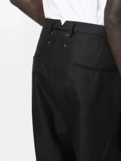 Homme Maison Margiela Pantalon Droit à Taille Haute -Épure Mode Promos Boutique 18829063 40981410 1000