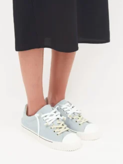 Femme Maison Margiela Baskets Bicolores à Lacets 11 Femme Maison Margiela Baskets Bicolores à Lacets -Épure Mode Promos Boutique 18882643 42417384 1000