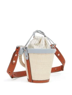 Homme Maison Margiela Mini Sac Seau à Design Tressé -Épure Mode Promos Boutique 18883758 43392274 1000