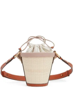 Homme Maison Margiela Mini Sac Seau à Design Tressé