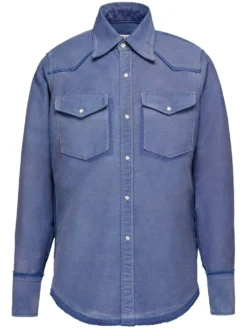 Homme Maison Margiela Chemise En Coton à Manches Longues