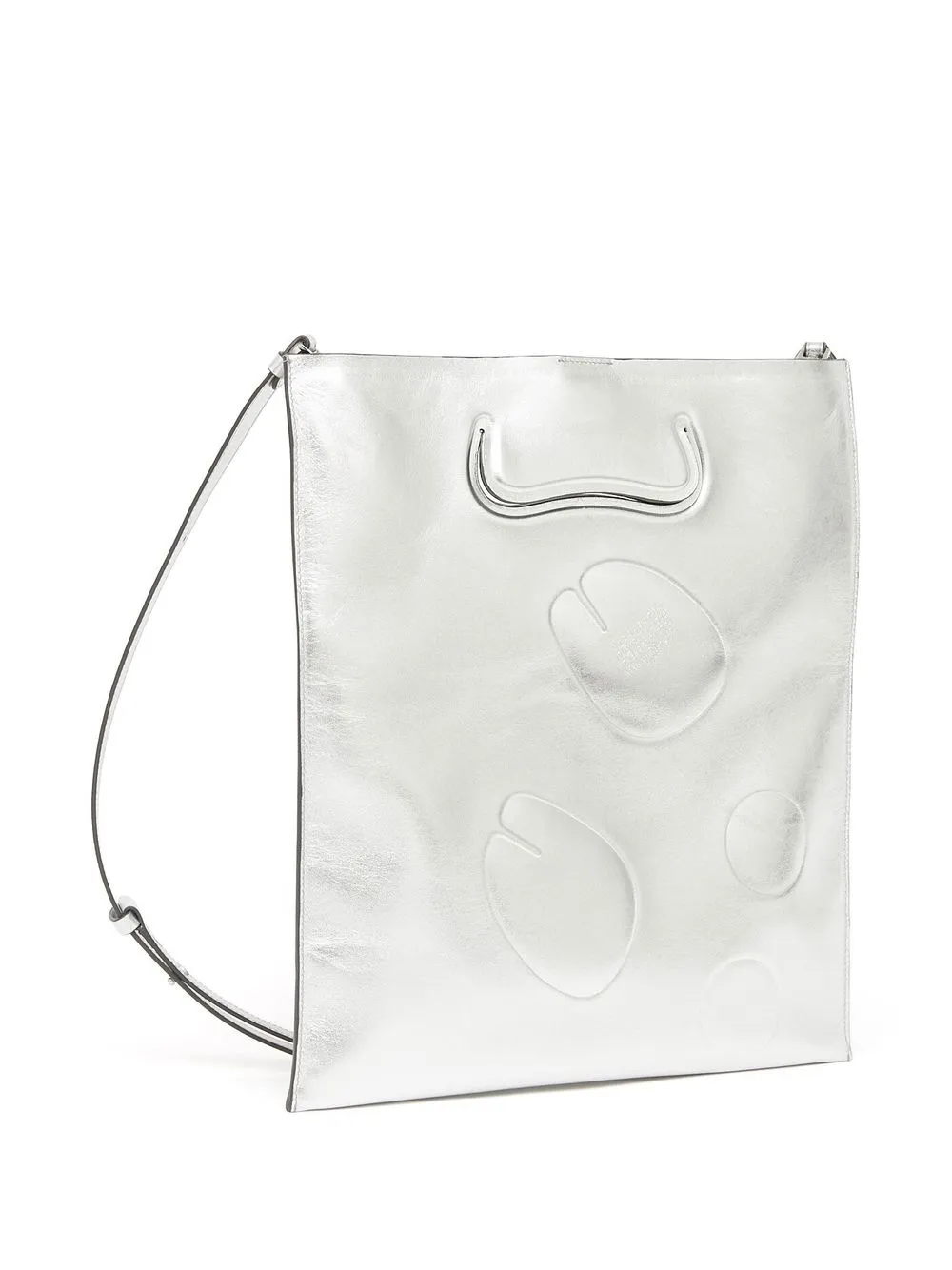 Homme Maison Margiela Sac Cabas En Cuir Métallisé 4 Homme Maison Margiela Sac Cabas En Cuir Métallisé – Image 4