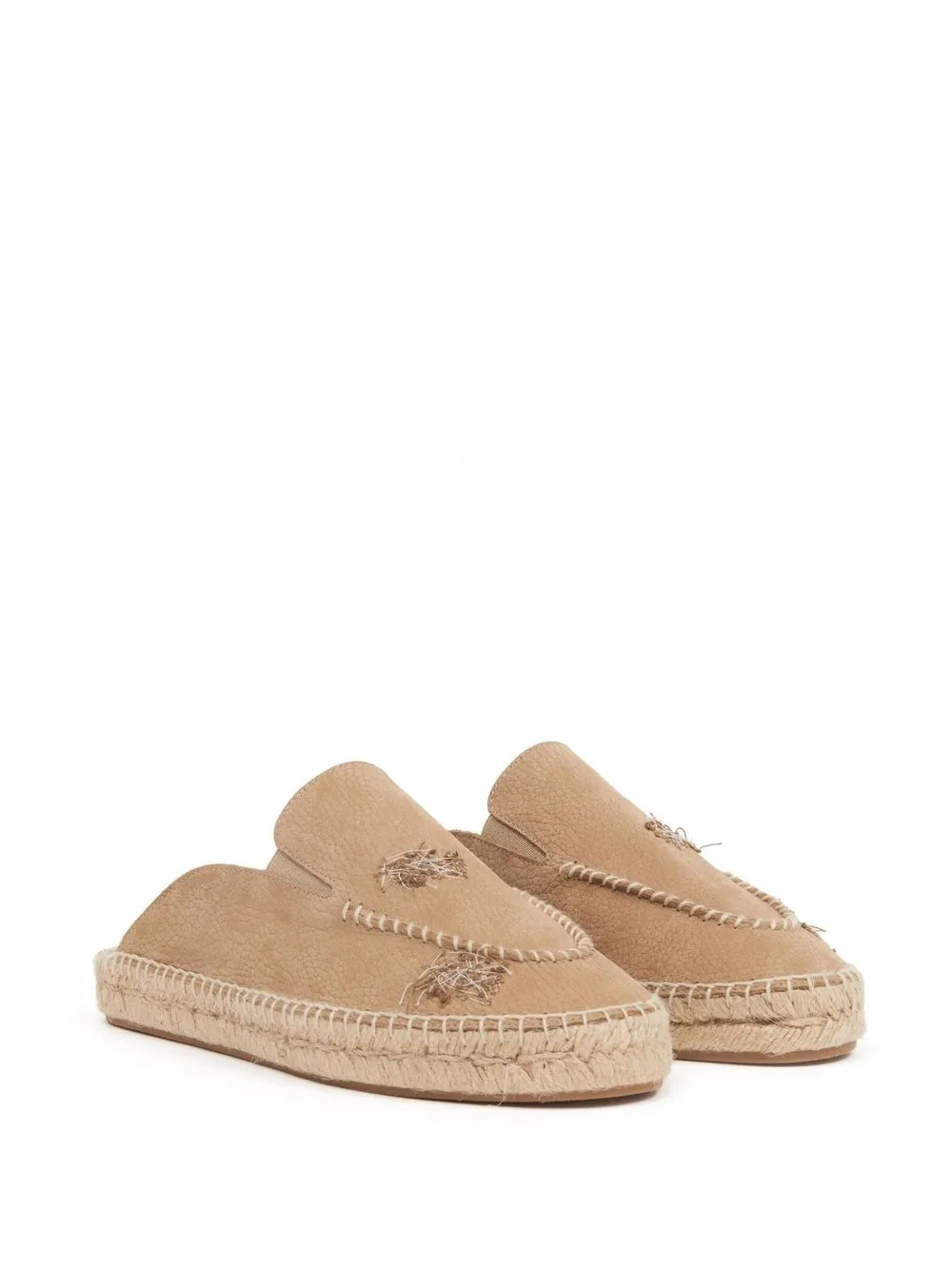 Femme Maison Margiela Mules En Cuir à Semelle En Corde 2 Femme Maison Margiela Mules En Cuir à Semelle En Corde – Image 2