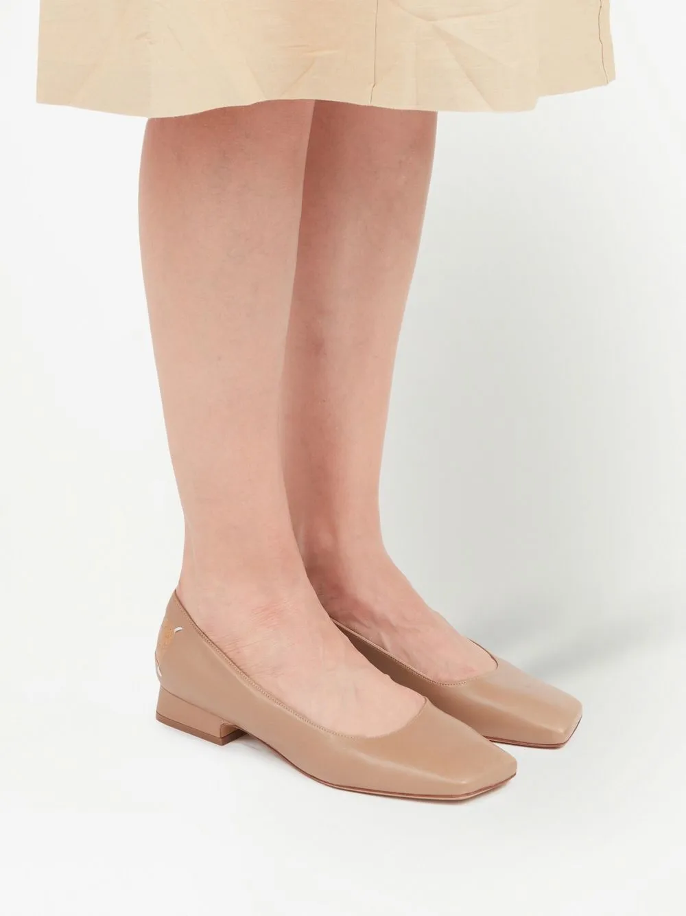 Femme Maison Margiela Ballerines à Bout Carré 6 Femme Maison Margiela Ballerines à Bout Carré – Image 6