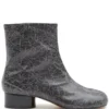 Femme Maison Margiela Bottines Tabi En Effet Craquelé