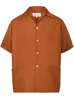 Homme Maison Margiela Chemise Boutonnée à Manches Courtes
