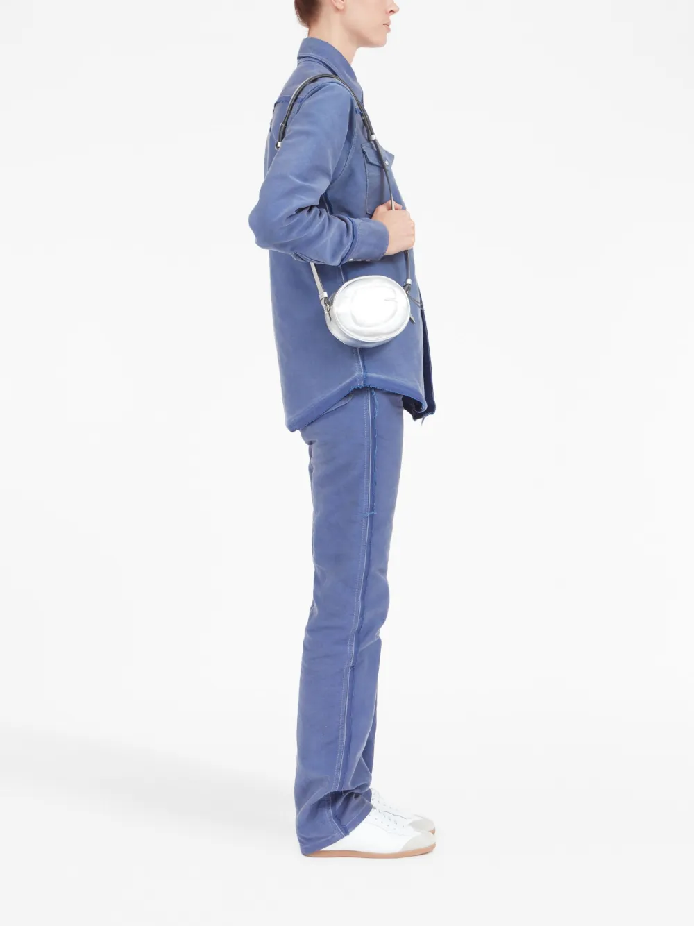 Homme Maison Margiela Sac Porté épaule En Cuir à Logo Embossé 3 Homme Maison Margiela Sac Porté épaule En Cuir à Logo Embossé – Image 3