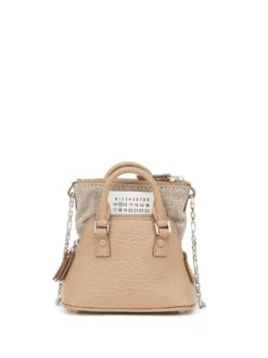 Homme Maison Margiela Mini Sac En Cuir à Patch Logo