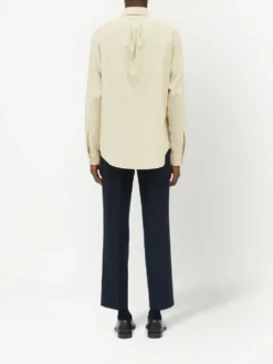 Homme Maison Margiela Chemise En Coton à Fines Rayures -Épure Mode Promos Boutique 18885381 43553604 1000