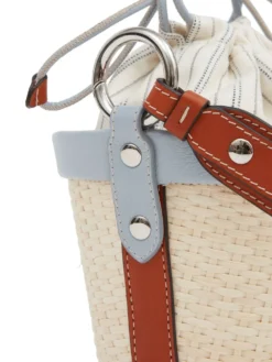 Homme Maison Margiela Sac Porté épaule En Raphia Tressé -Épure Mode Promos Boutique 18885388 43393836 1000