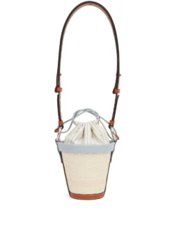 Homme Maison Margiela Sac Porté épaule En Raphia Tressé