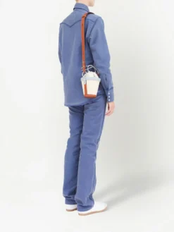 Homme Maison Margiela Sac Porté épaule En Raphia Tressé -Épure Mode Promos Boutique 18885388 43394093 1000