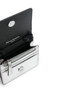 Homme Maison Margiela Mini Sac En Cuir Métallisé -Épure Mode Promos Boutique 18885393 44658232 1000