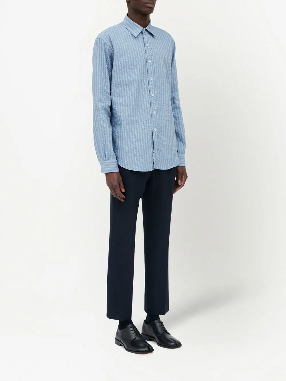 Homme Maison Margiela Chemise à Rayures 3 Homme Maison Margiela Chemise à Rayures – Image 3