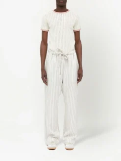 Homme Maison Margiela Pantalon Ample à Lien De Resserrage -Épure Mode Promos Boutique 18886083 43492469 1000