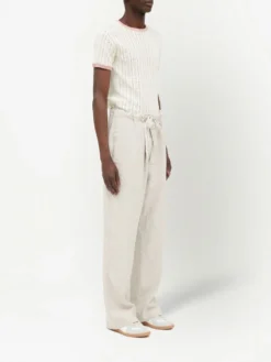 Homme Maison Margiela Pantalon Ample à Lien De Resserrage -Épure Mode Promos Boutique 18886083 43492483 1000