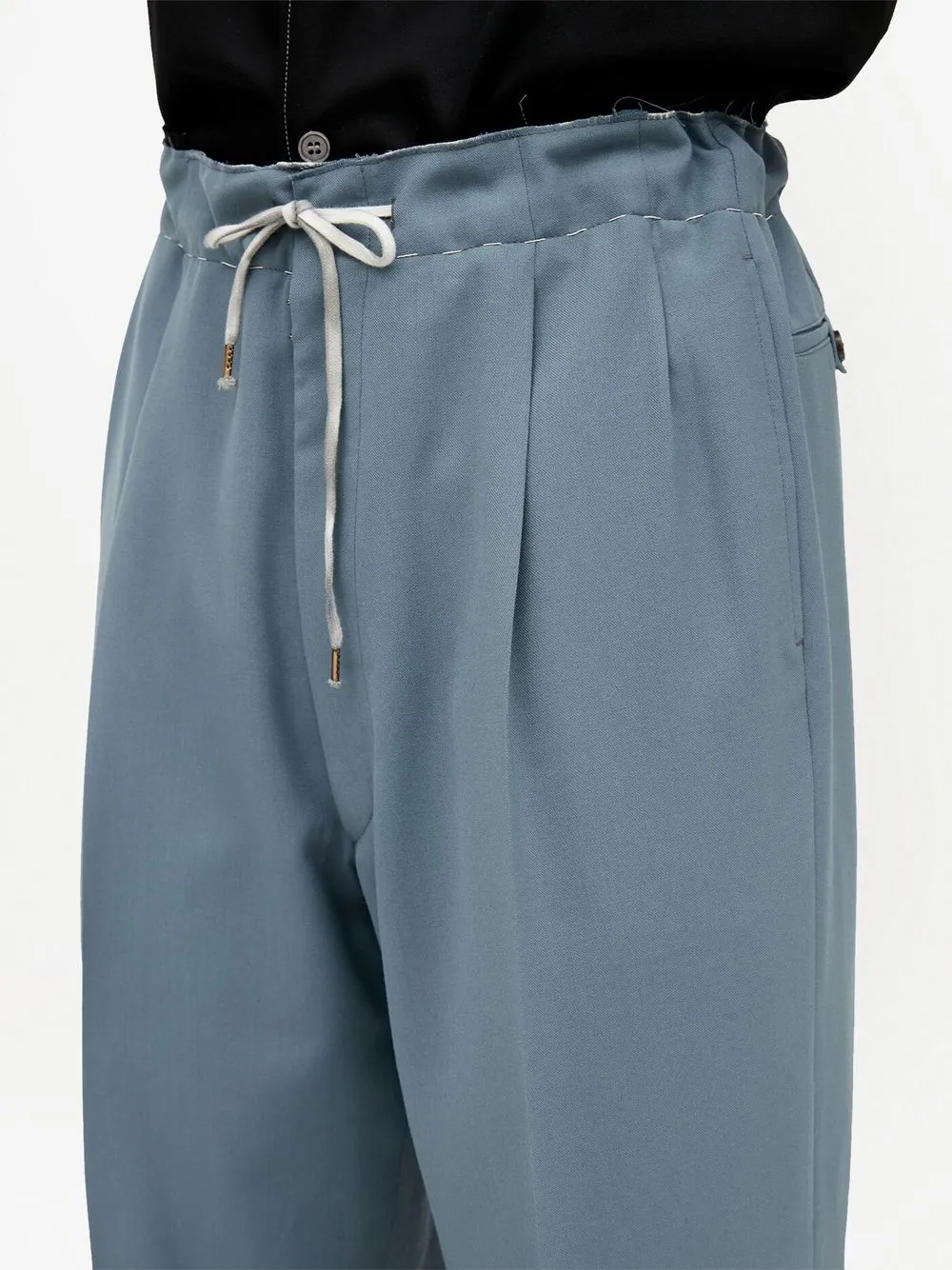 Homme Maison Margiela Pantalon Fuselé à Lien De Resserrage 5 Homme Maison Margiela Pantalon Fuselé à Lien De Resserrage – Image 5