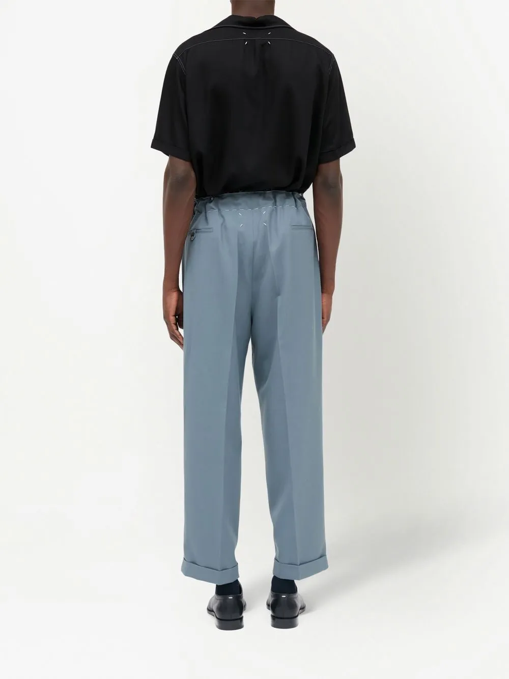 Homme Maison Margiela Pantalon Fuselé à Lien De Resserrage 4 Homme Maison Margiela Pantalon Fuselé à Lien De Resserrage – Image 4