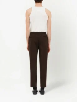 Homme Maison Margiela Pantalon Fuselé à Coupe Courte -Épure Mode Promos Boutique 18886120 43553190 1000