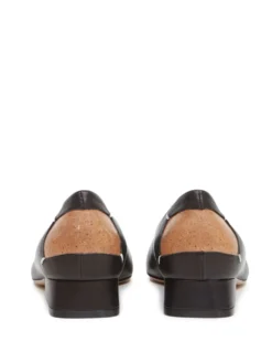 Femme Maison Margiela Ballerines En Cuir à Bout Carré -Épure Mode Promos Boutique 18886154 42416779 1000
