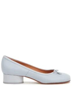 Femme Maison Margiela Ballerines En Cuir à Bout Tabi