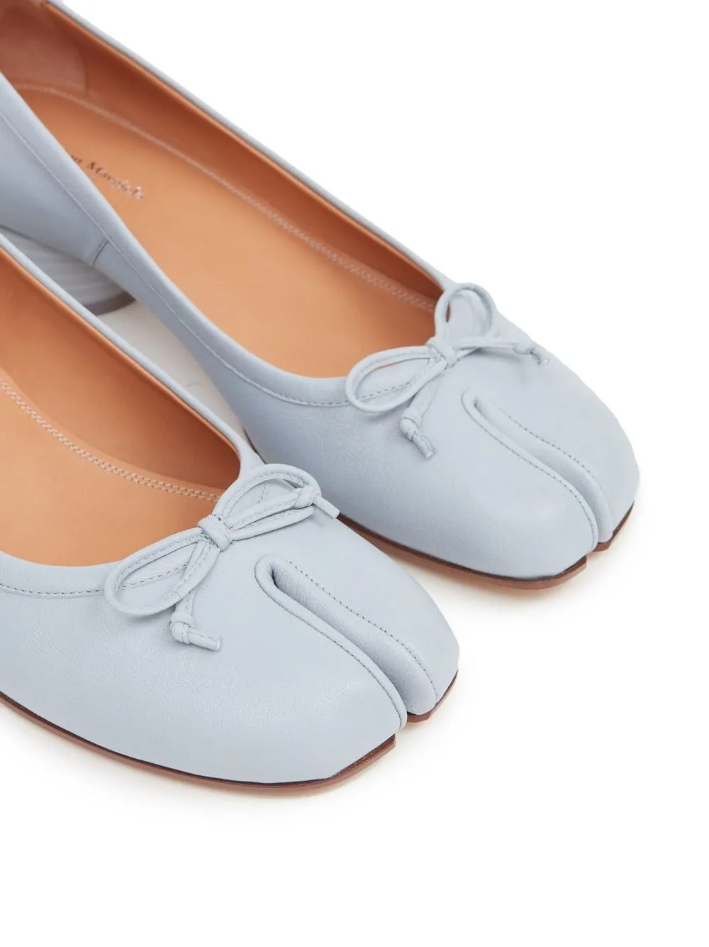 Femme Maison Margiela Ballerines En Cuir à Bout Tabi 4 Femme Maison Margiela Ballerines En Cuir à Bout Tabi – Image 4