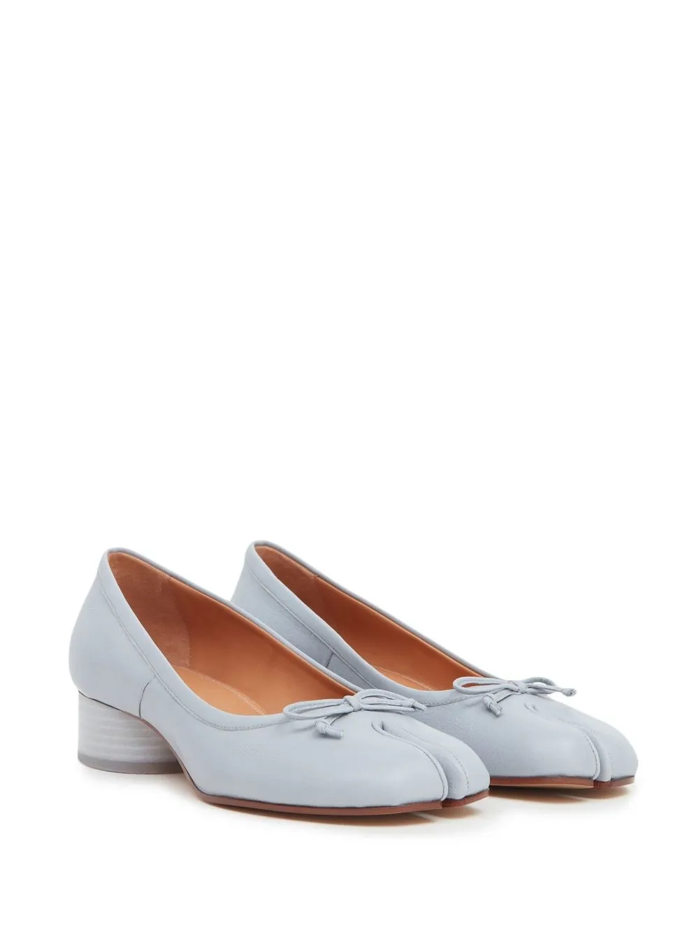 Femme Maison Margiela Ballerines En Cuir à Bout Tabi 2 Femme Maison Margiela Ballerines En Cuir à Bout Tabi – Image 2