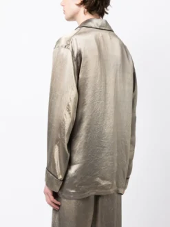 Homme Maison Margiela Chemise En Satin à Manches Longues 10 Homme Maison Margiela Chemise En Satin à Manches Longues -Épure Mode Promos Boutique 18899791 44651797 1000
