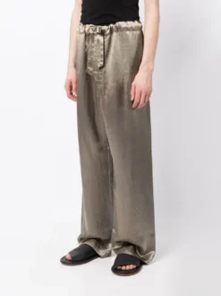 Homme Maison Margiela Pantalon Ample Satiné -Épure Mode Promos Boutique 18900348 44652100 1000