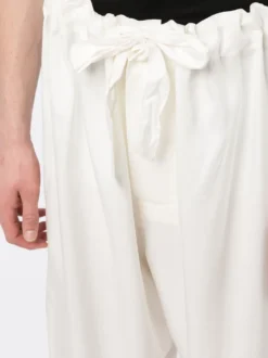 Homme Maison Margiela Pantalon Ample En Soie -Épure Mode Promos Boutique 18901304 44651576 1000