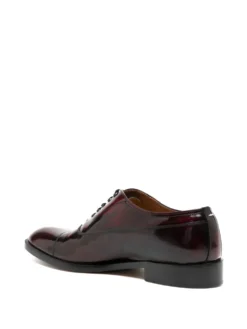 Homme Maison Margiela Chaussures Oxford En Cuir à Lacets -Épure Mode Promos Boutique 18901364 44674609 1000