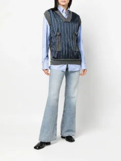 Homme Maison Margiela Chemise Rayée à Manches Longues 8 Homme Maison Margiela Chemise Rayée à Manches Longues -Épure Mode Promos Boutique 18906169 41627031 1000