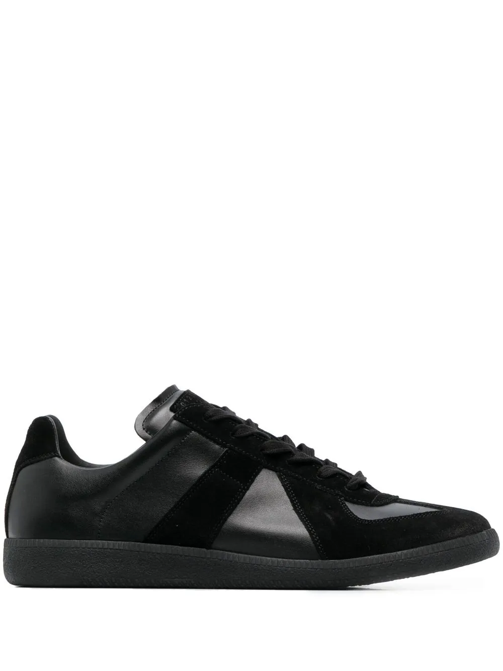 Homme Maison Margiela Baskets à Empiècements En Daim 1 Homme Maison Margiela Baskets à Empiècements En Daim