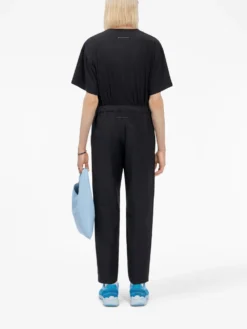 Homme MM6 Maison Margiela Pantalon Droit à Lien De Resserrage -Épure Mode Promos Boutique 18923759 45247407 1000