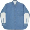 Homme MM6 Maison Margiela Chemise Boutonnée En Jean à Empiècements