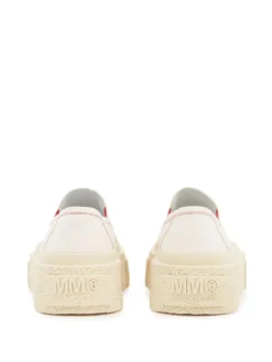 Femme MM6 Maison Margiela Baskets Sans Lacets à Semelle Plateforme -Épure Mode Promos Boutique 18925237 43682831 1000