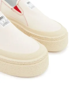 Femme MM6 Maison Margiela Baskets Sans Lacets à Semelle Plateforme -Épure Mode Promos Boutique 18925237 43683740 1000